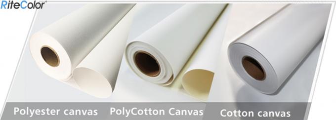 Lona Rolls, rollo mate impermeable 260gsm del chorro de tinta de la lona del poliéster para las tintas del pigmento