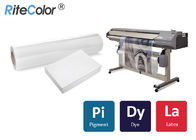 Película de impresión transparente de la pantalla del chorro de tinta para la impresión de tinta del tinte del pigmento ISO9001