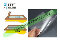 Película de impresión transparente lechosa de la pantalla de la camiseta para la tinta del tinte del pigmento