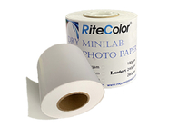 Chorro de tinta de Digitaces que imprime la prenda impermeable revestida 260gsm de la foto del papel de la resina brillante del rollo