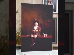 Impresiones en tela enmarcadas a medida con lienzo de algodón inyectado de tinta disponibles en tamaños estándar y personalizados