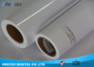 Papel microporoso de la foto del final del satén del chorro de tinta, 260GSM Digitaces que imprimen el papel de la foto del chorro de tinta de RC
