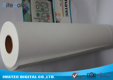 Rollo resistente mate 220Gsm del tejido de poliester de agua del chorro de tinta para la impresión de Digitaces del pigmento