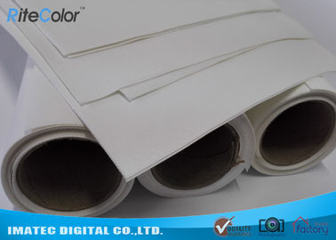 Rollo brillante de la lona del artista del poliéster, papel imprimible 30Meters de la lona del chorro de tinta