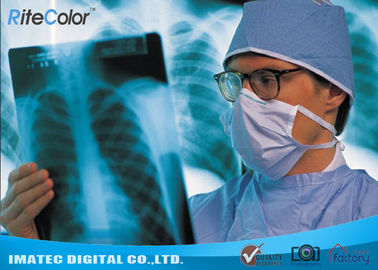 Película de impresión médica del chorro de tinta de la prenda impermeable de la película de radiografía del chorro de tinta azul de la radiología