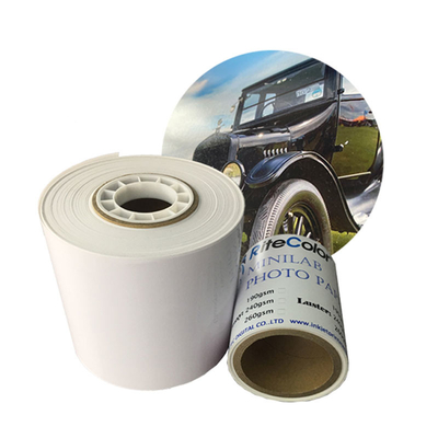Papel fotográfico digital RC impermeable acuoso Papel fotográfico brillante para Epson D700