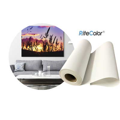 A base de agua 100% de algodón de arte de inyección de tinta de lienzo rollo 360gm