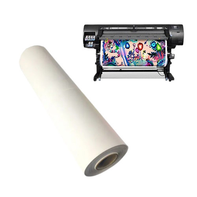 Rollo de lienzo de poliéster brillante para impresoras de látex UV con solvente ecológico