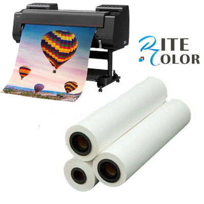 Papel fotográfico de gran formato satinado con recubrimiento de resina microporous de inyección de tinta 260g