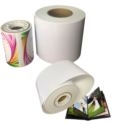 Revestido con resina 190g 65metros Minilab rollo de papel fotográfico brillante a prueba de agua