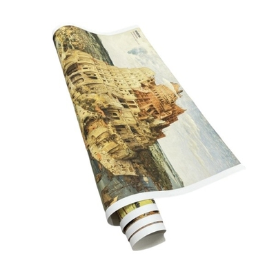 Mejor venta de 24 pulgadas de algodón polibrillante de lienzo en blanco de inyección de tinta para impresora de inyección de tinta