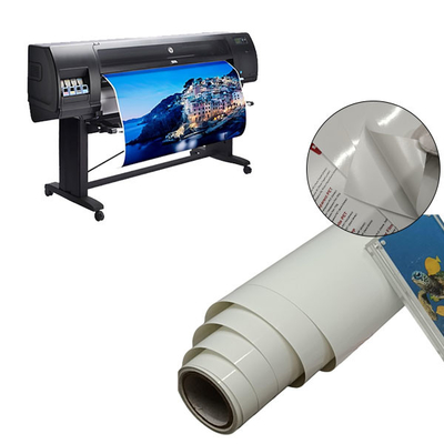 Papel fotográfico de etiqueta adhesivo autoadhesivo brillante de 115 gramos