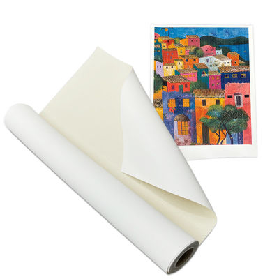 Rollo de lienzo de algodón polijet para impresora de gran formato y arte de pared