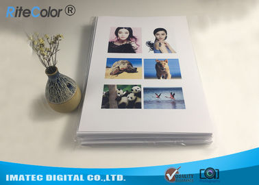 Papel revestido echado a un lado doble de la foto de la resina A4 para las impresoras de escritorio de Canon Epson