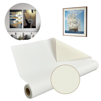 24' / 36''Pigmento inyección de tinta Arte de gran formato Acuoso Matte Blanco lienzo de algodón