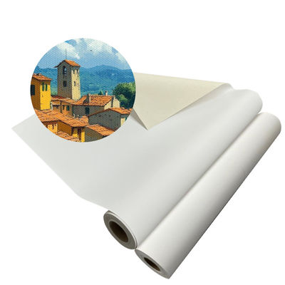 Imprimible impermeable 220gsm poliéster rollos de lienzo para la impresión de arte Giclee
