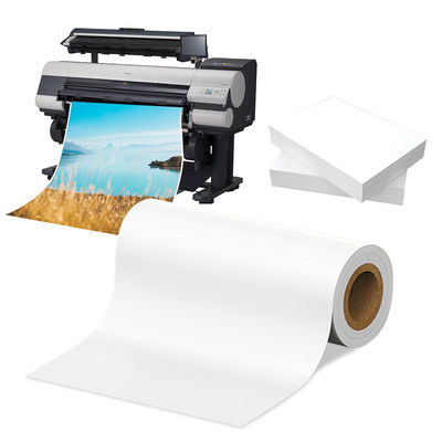 90gm etiqueta pegatina pigmento colorante chorro de tinta de revestimiento mate papel frontal para el material de etiqueta