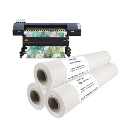 Impresión de colorante de pigmento impermeable de poliéster matado de lona de 210 gramos para impresoras EPSON
