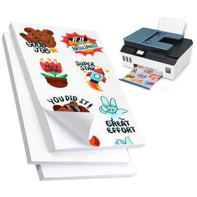Etiquetas de papel revestido con alto brillo 150gm pegatina de papel autoadhesivo