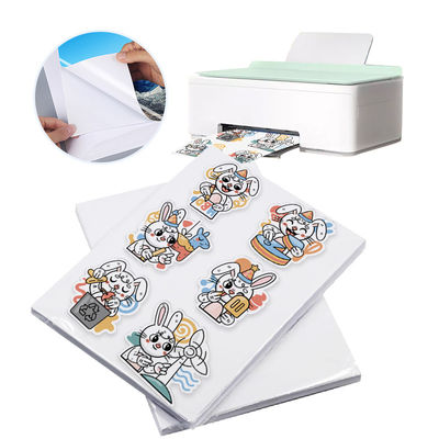 Impresión personalizada de etiquetas privadas A3 A4 A5 Tamaño de papel 108 gramos Adhesivo mate