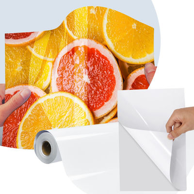 Etiqueta adhesiva autoadhesiva impermeable de primera calidad Papel brillante 150gm