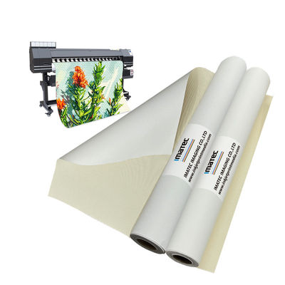420gm Largo formato Matte Inkjet de algodón de lona anti-agrietamiento fácil estiramiento