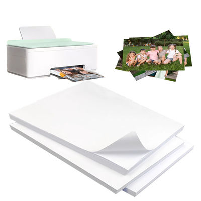 Etiqueta de pegatina de papel fotográfico de colorante de pigmento impermeable de inyección de tinta de 190 gramos RC brillante
