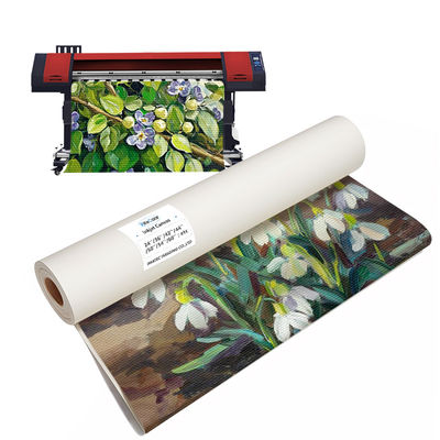 Nuevo Rollo de Lienzo de Polialgodón para Inyección de Tinta Mate de 360 g/m² con Tinte Pigmentado de Nueva Llegada