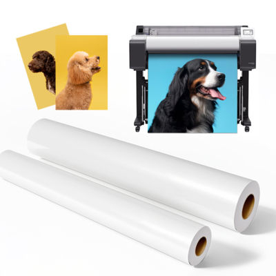 Rollo de papel fotográfico RC Luster microporous 260gsm para impresoras de gran formato Epson