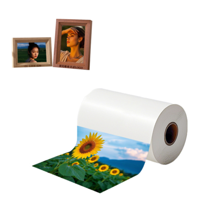 Papel fotográfico RC mate digital de 6'' 8'' para minilab, rollo de inyección de tinta