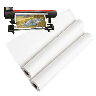 2Rollo de lienzo de poliéster sin costura de 0,8 m 3,05 m 3,2 m para impresión con solvente ecológico con acabado mate premium