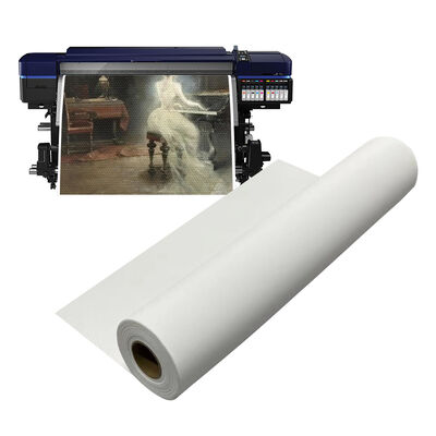 Rolos de lienzo de poliéster impermeable mate de 280 gramos para impresión artística de inyección de tinta de alta resolución