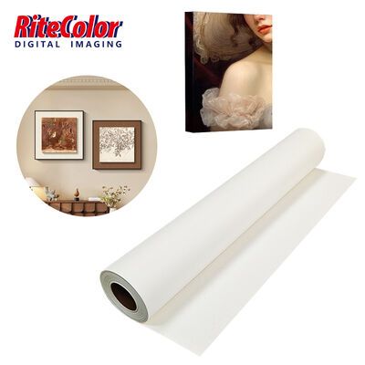 Rollo de lona de poliéster compatible con eco-solvente de 280 g/m² con superficie mate para impresión de inyección de tinta