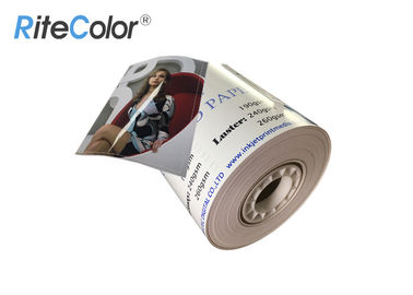 La resina del papel de la foto de Minilab de la tinta del pigmento/del tinte cubrió el 100% ISO9001 impermeable