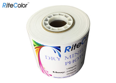 Papel seco de la foto de la calidad del lustre impermeable semi para la impresora de Epson SureLab