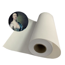 Imprenta de inyección de tinta 100% de algodón de tela de rollo de arte mate tela texturizada de papel de inyección de tinta