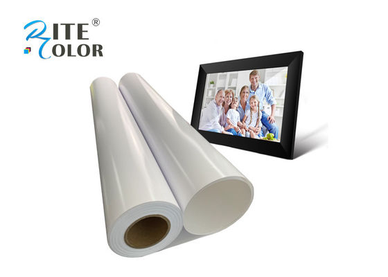 foto superior impermeable Luster In brillante de papel de 260gsm RC 24 rollos de la pulgada