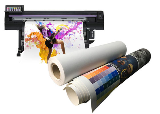 Rollo imprimible de la lona de algodón para las tintas a base de agua