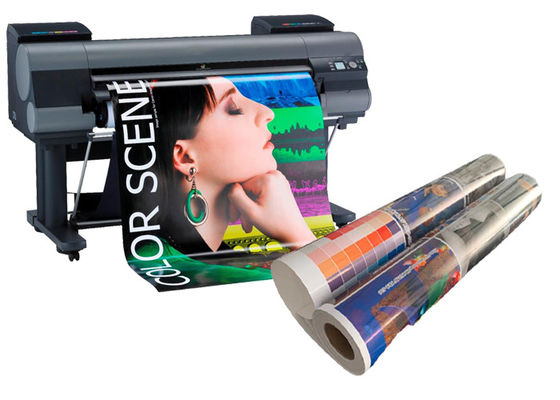 La resina profesional cubrió el papel brillante en blanco de la foto del chorro de tinta del formato grande para el estudio fotográfico