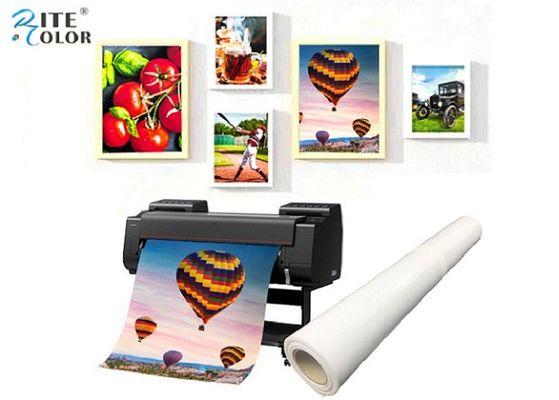 La resina del chorro de tinta RC cubrió el rollo brillante del formato grande del papel 190gsm de la foto
